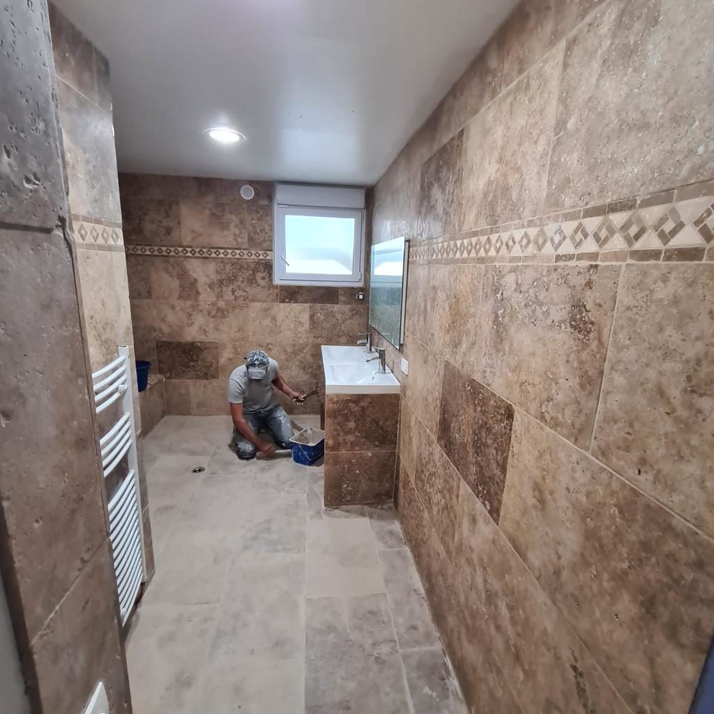 rénovation complète salle de bain